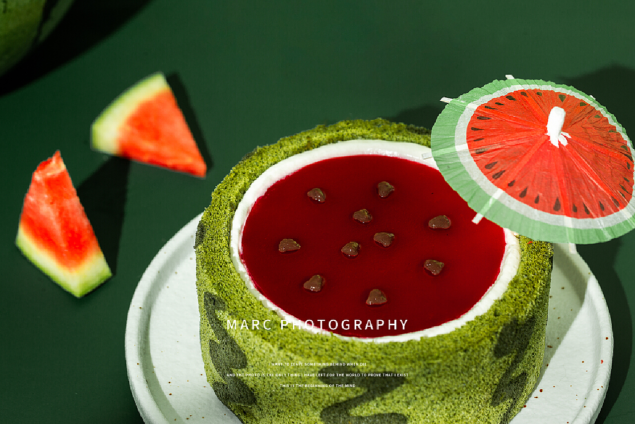 黑池西瓜蛋糕|Photography|product|marc223_Original作品-站酷ZCOOL