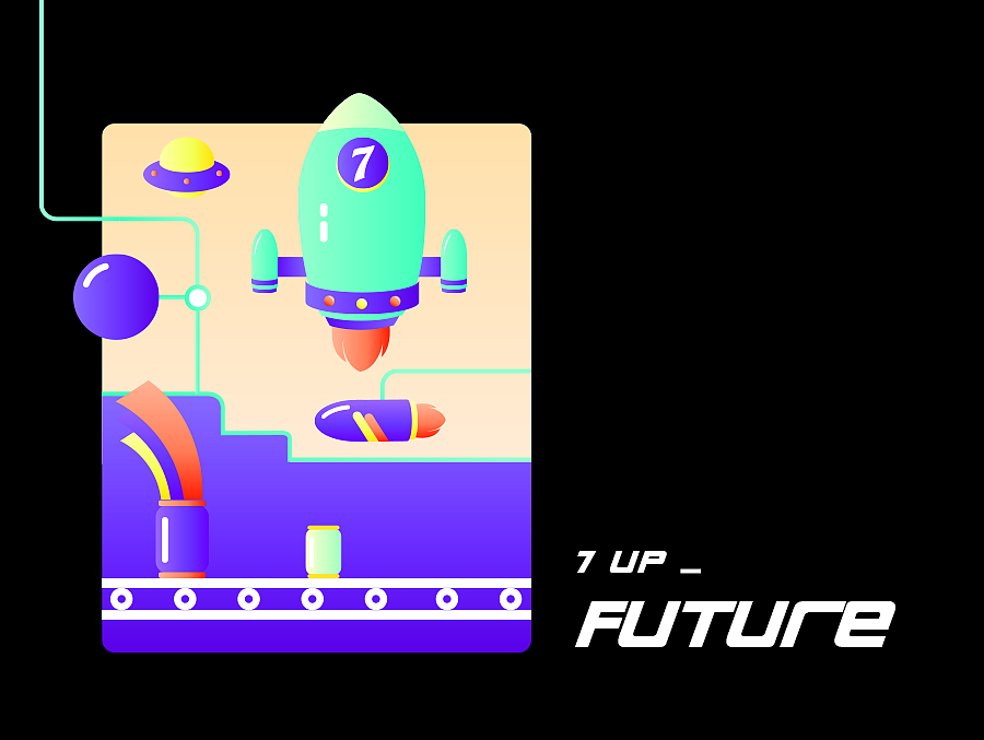 科技、生活互联 一起七喜（图ZODcwMTIyODQ=） - 包装 - 站酷设计师PIKO4200原创素材 - 站酷ZCOOL