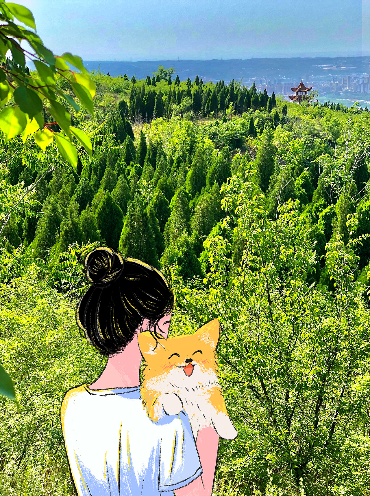 照片插畫 | 這個(gè)夏天（圖ZMzAyNTEyMjIw） - 創(chuàng)作習(xí)作 - 站酷設(shè)計(jì)師Joynii原創(chuàng)素材 - 站酷ZCOOL