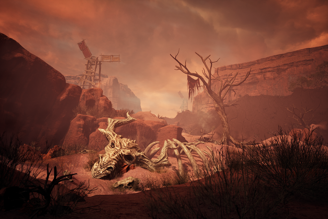 【UE5】荒漠部落