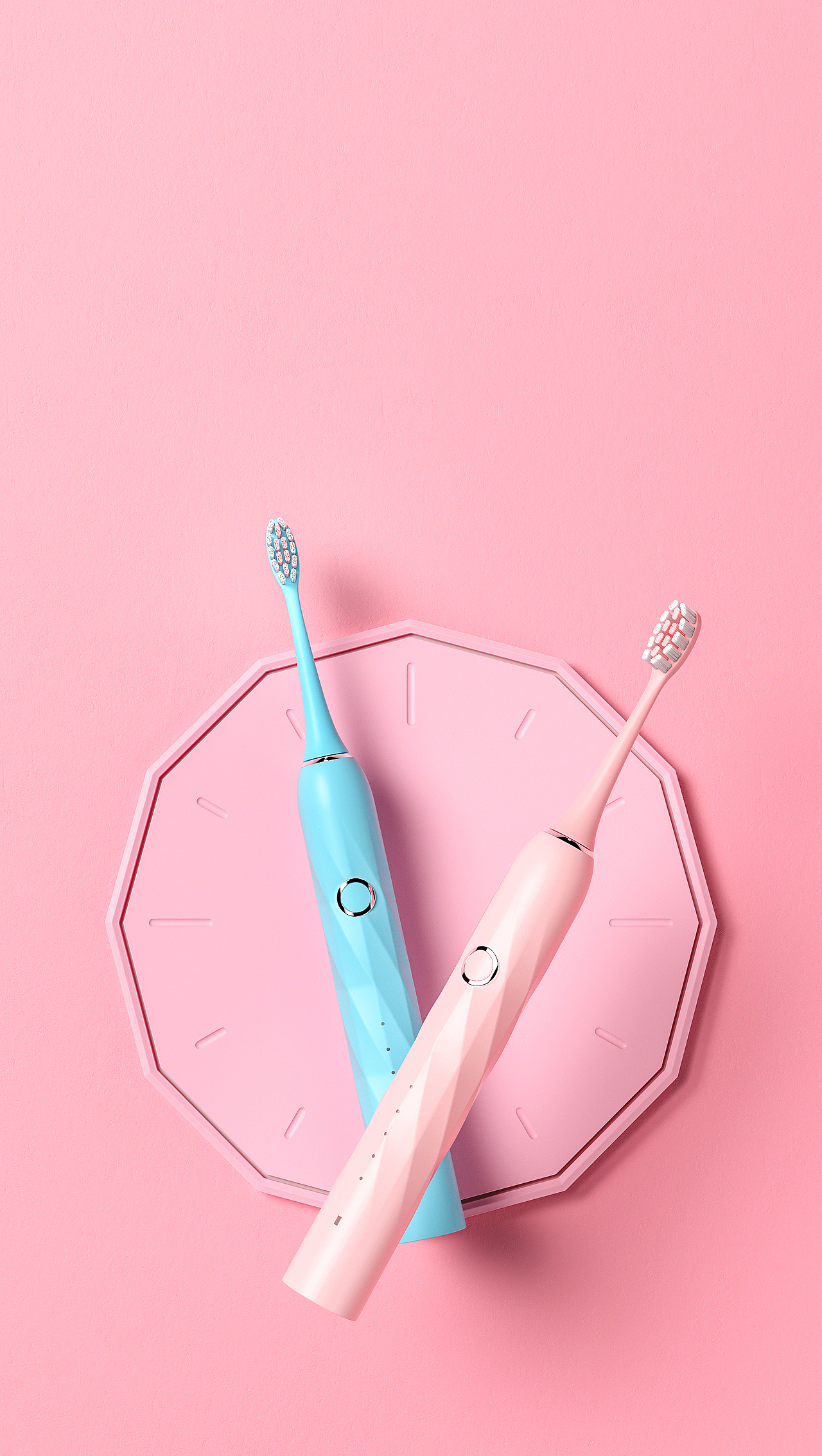 西马龙电动牙刷T6-渲染