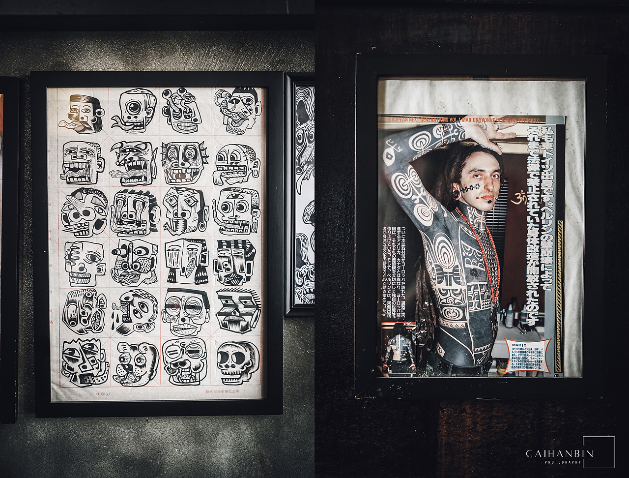 萬勝刺青·宣传照拍摄