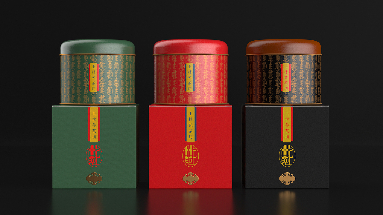 喜鹊×上林苑 | 茶叶当作奢侈品，少不了极美茶罐（图ZMTg5NzYxMzQw） - 包装 - 站酷设计师喜鹊战略原创素材 - 站酷ZCOOL