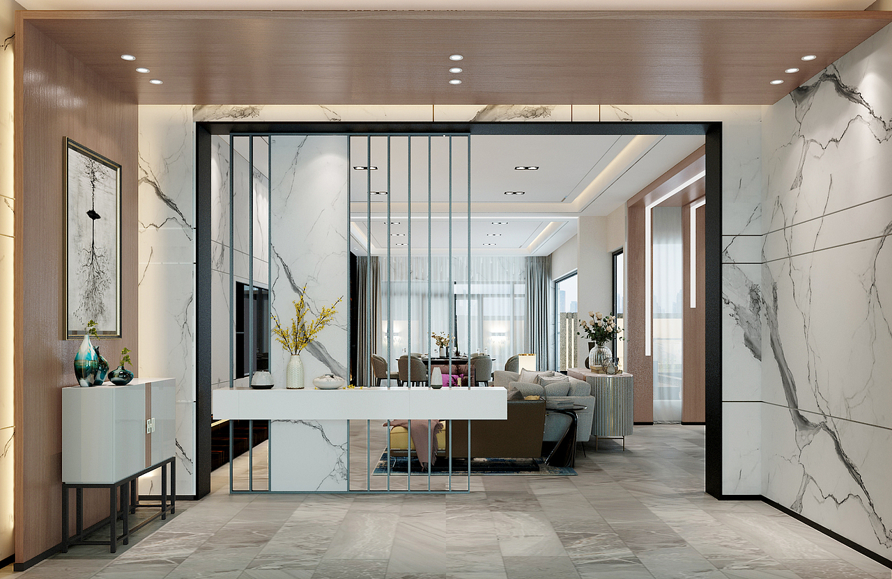 一套现代轻奢作品