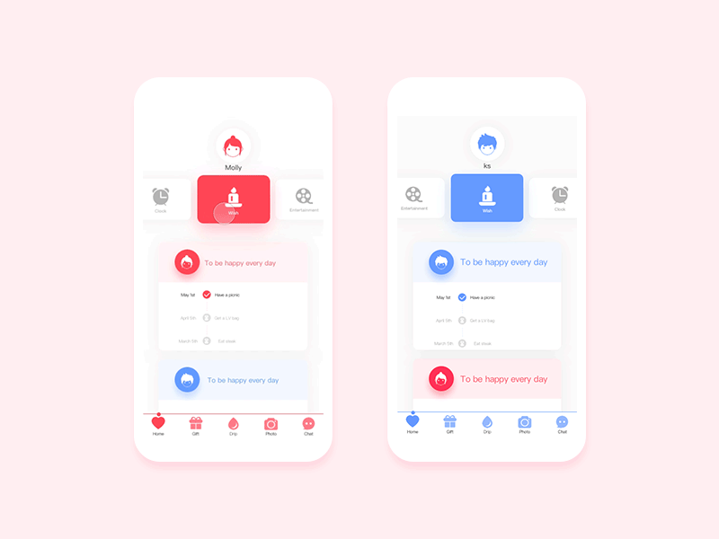 ＃Dribbble Style＃第二弹GIF（图ZOTUyMDc5MDA=） - APP界面 - 站酷设计师JOnes大伟原创素材 - 站酷ZCOOL
