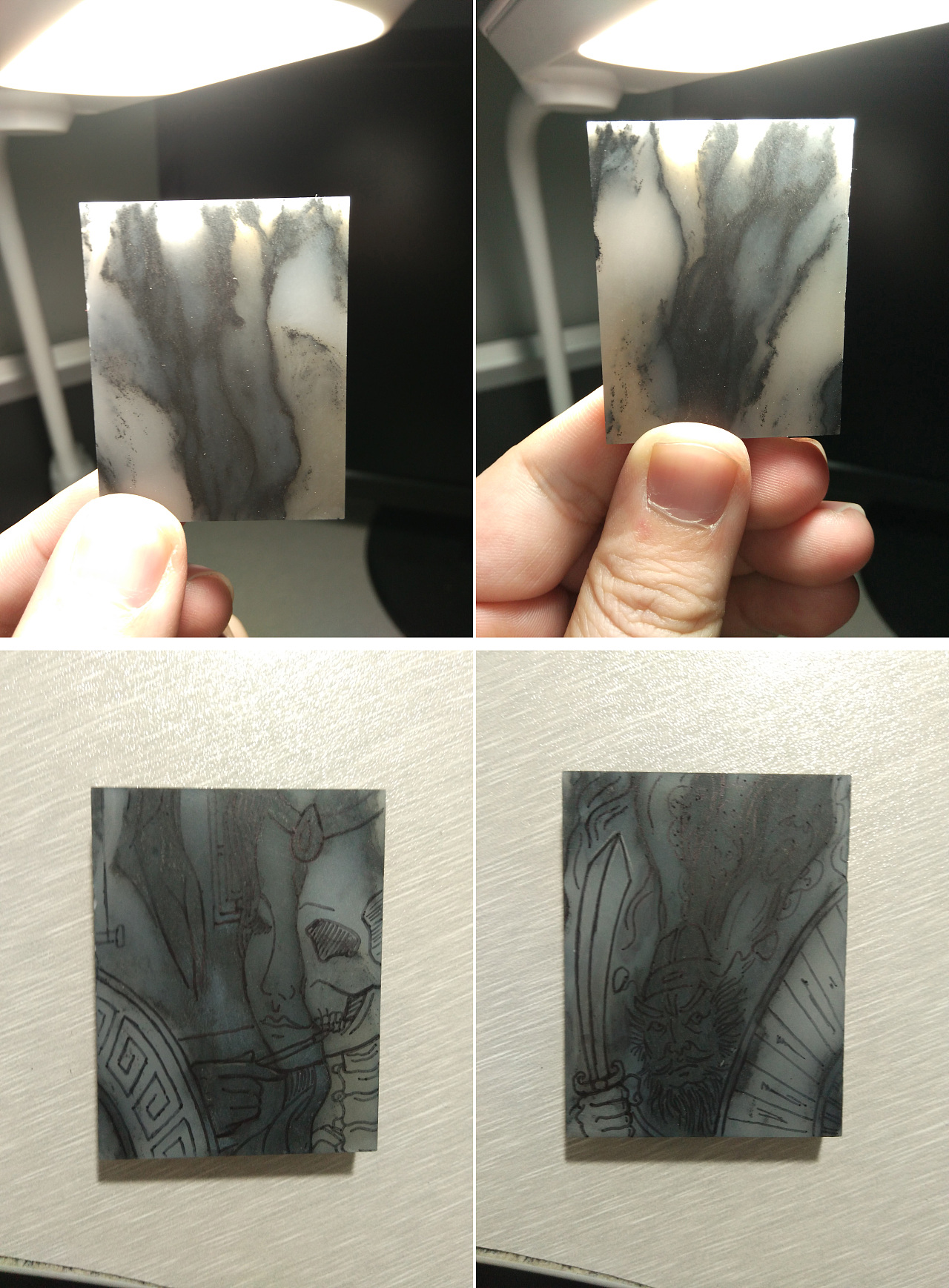 和田玉青花设计（图ZOTQ0MzA1NDg=） - 工艺品设计 - 站酷设计师王豪冉原创素材 - 站酷ZCOOL
