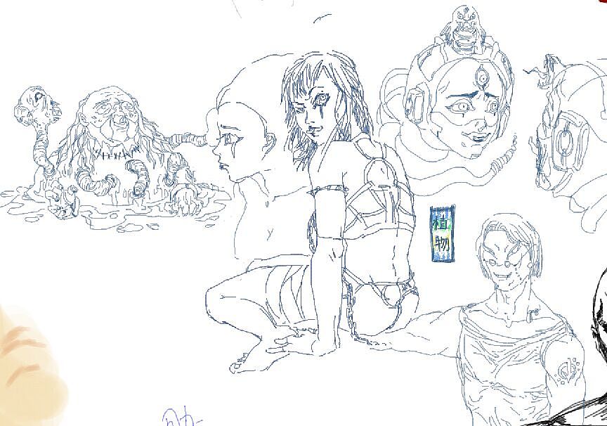 茶绘的那些卡死的涂鸦~