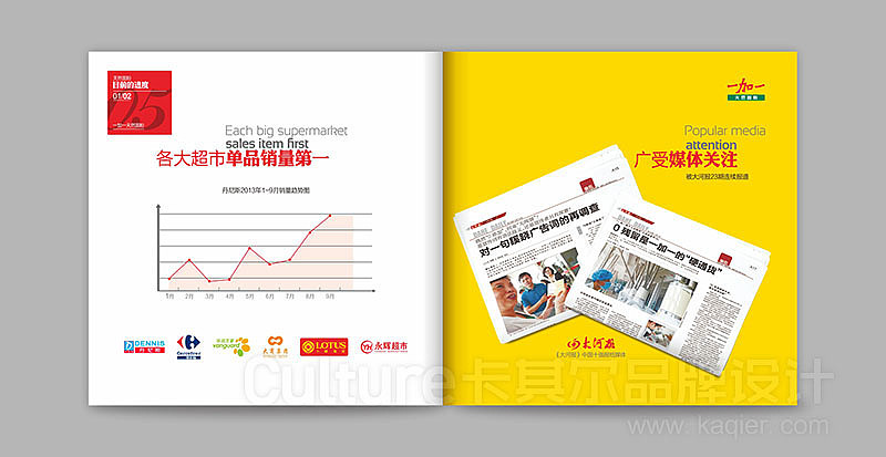 品牌案例：一加一天然面粉（图ZMTI2ODQ5MjUy） - 品牌 - 站酷设计师卡其尔品牌原创素材 - 站酷ZCOOL