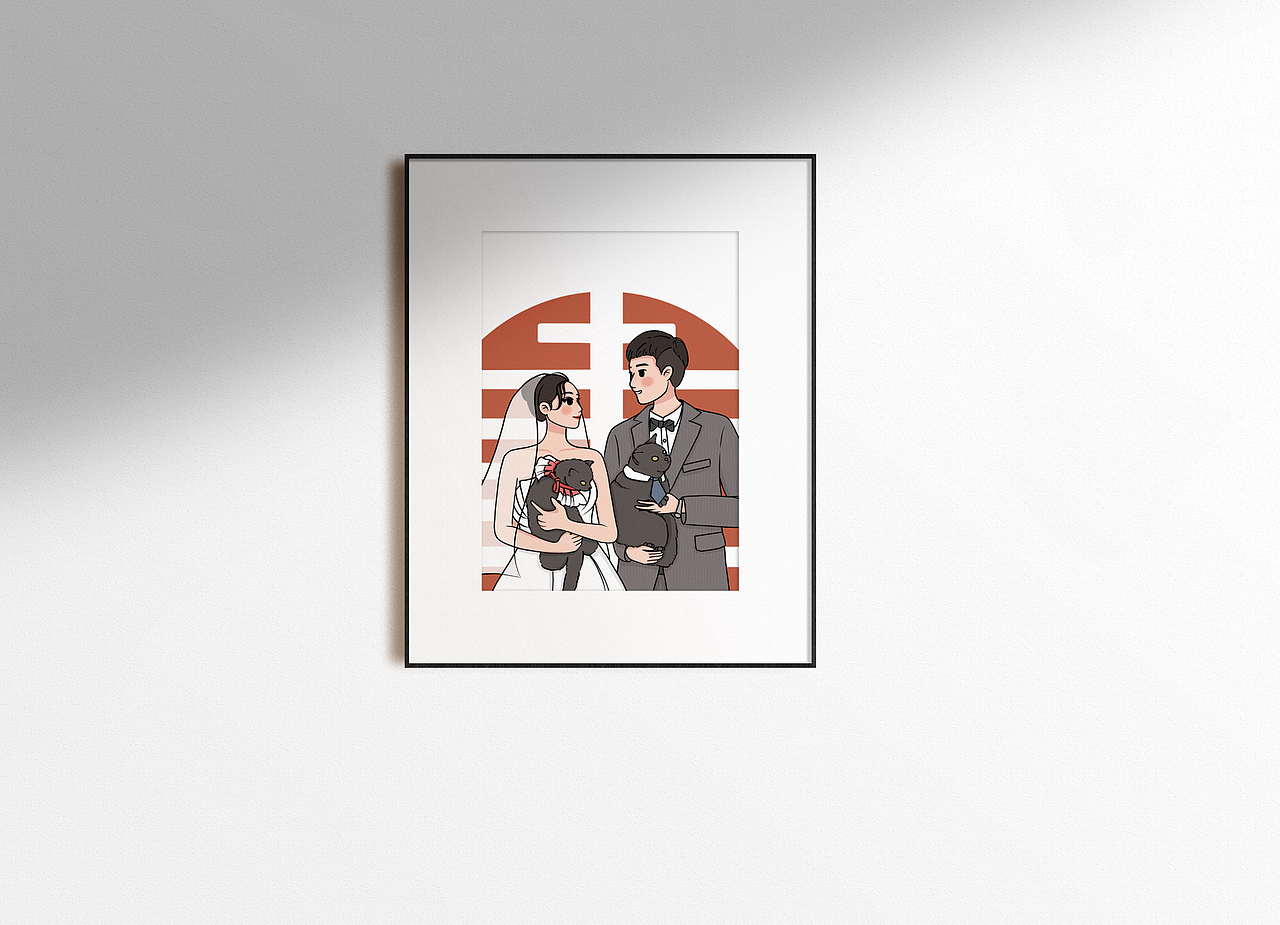 复古简笔手绘插画-近期总结