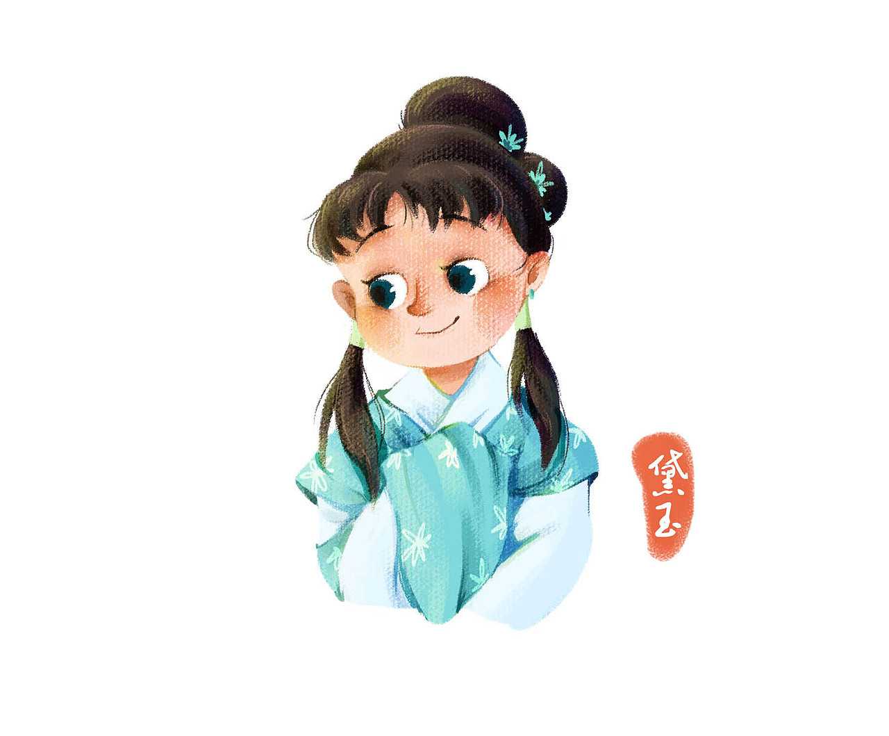 红楼 萌（图ZMzAzNDExNTI4） - 商业插画 - 站酷设计师ZZMwonder原创素材 - 站酷ZCOOL