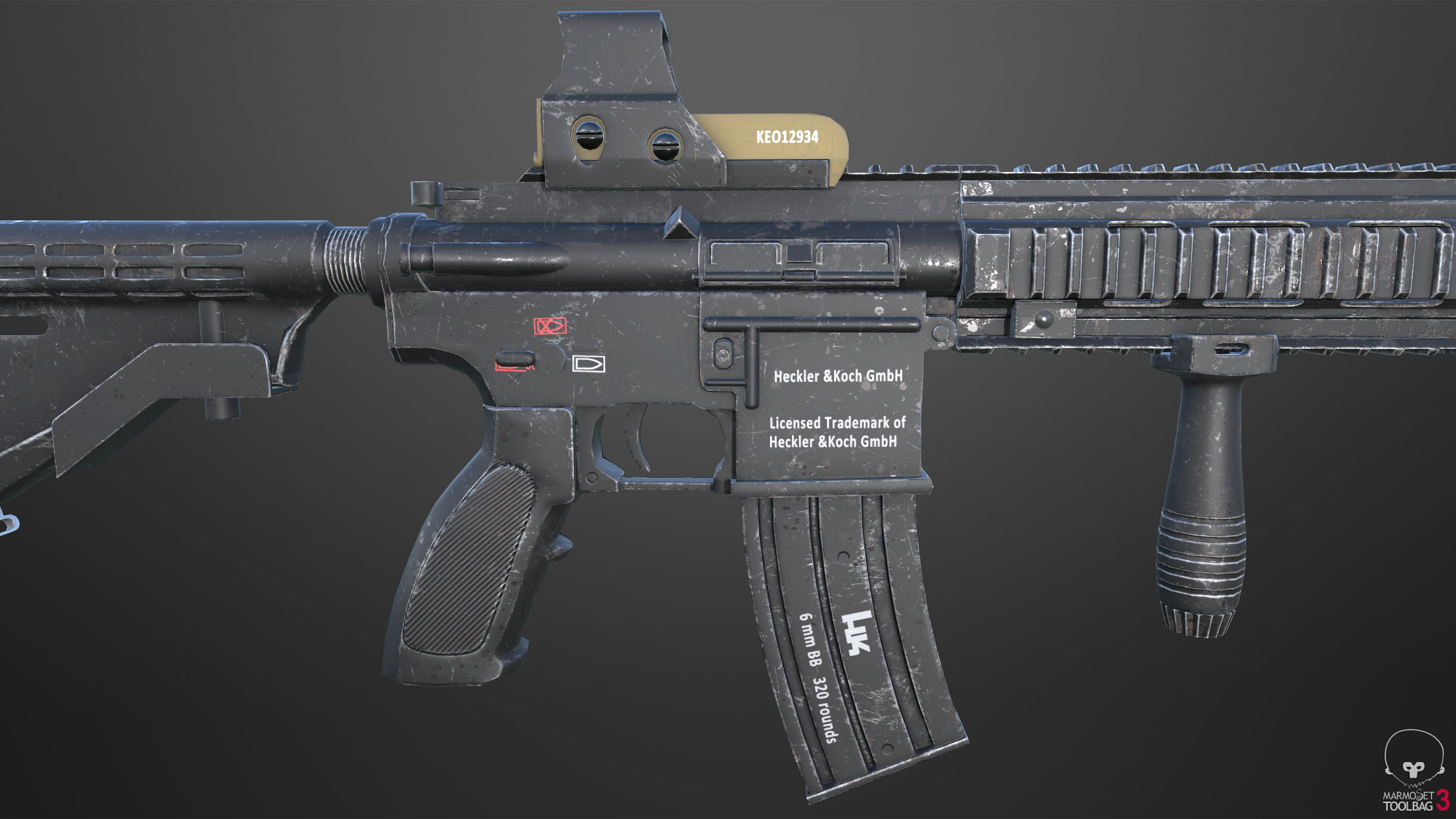 次时代枪械——hk416