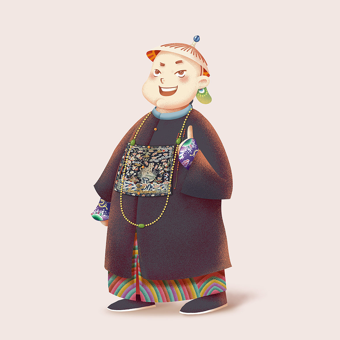 清代文武官员形象设计（图ZMjA3MzIwNzQ0） - 创作习作 - 站酷设计师LYL1071554770原创素材 - 站酷ZCOOL