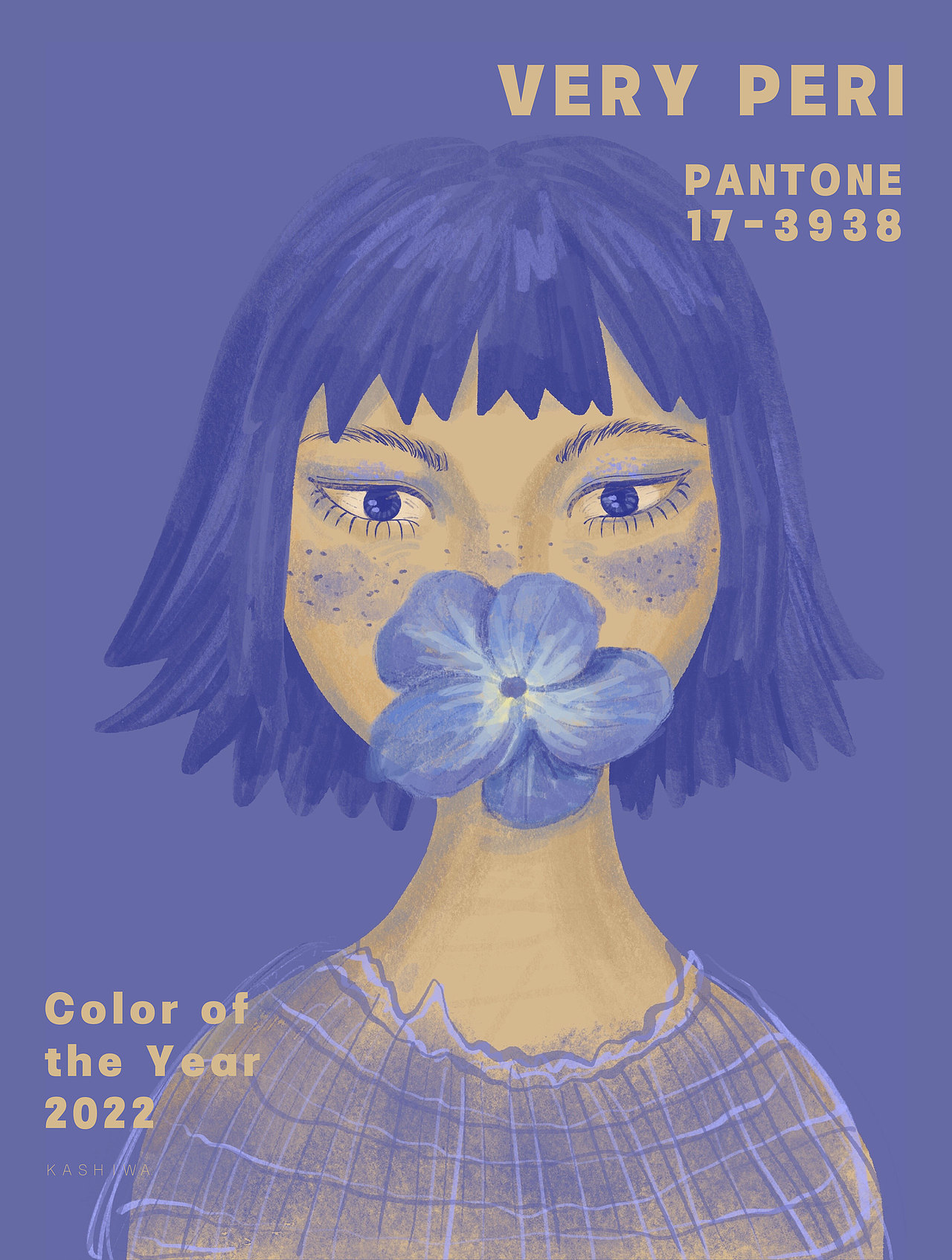彩通2022年PANTONE Very Peri（长春花蓝）颜色应用（图ZMjgxMTg0MDA0） - 海报 - 站酷设计师Kashiwa柏原创素材 - 站酷ZCOOL