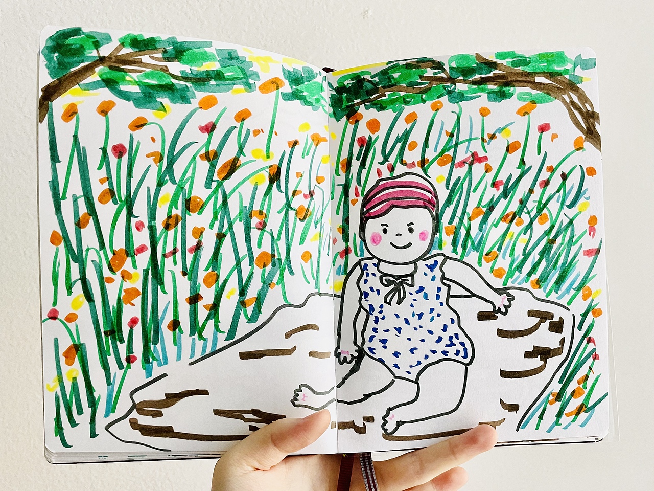 四天画完一本儿童绘本是什么体验