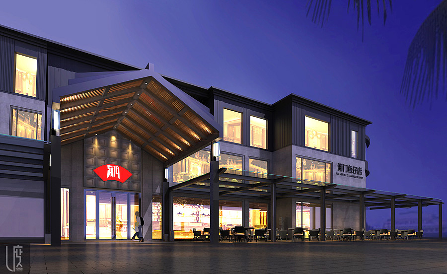 餐厅外观设计效果图