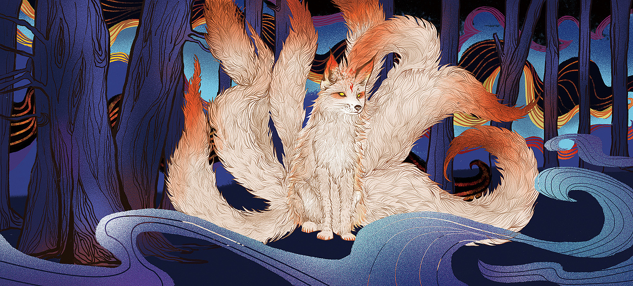 酒灵兽包装插画（图ZMTYzNTg5OTIw） - 商业插画 - 站酷设计师马成功原创素材 - 站酷ZCOOL