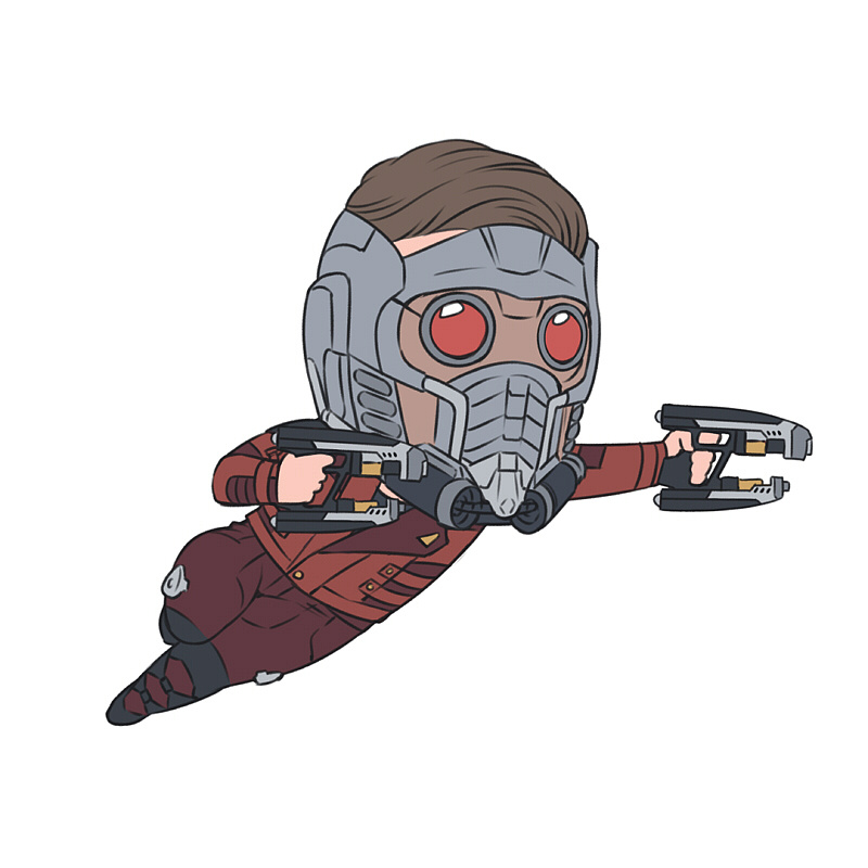 板绘-q版-《复仇者联盟3》