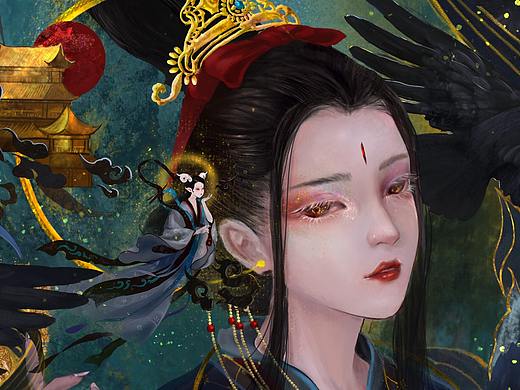 临摹国风（个人主页-ZMzY2Mzg0Mjg=） - 艺术插画 - 站酷设计师陈杉姗原创素材 - 站酷ZCOOL