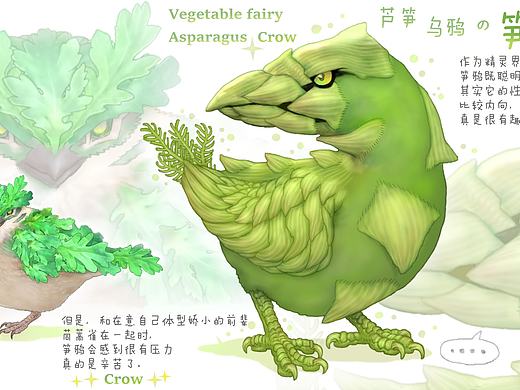 【蔬菜精灵】笋鸦