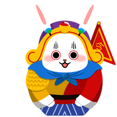 老北京兔爷表情