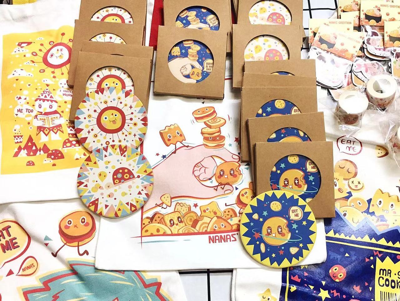 第一次做的原创周边