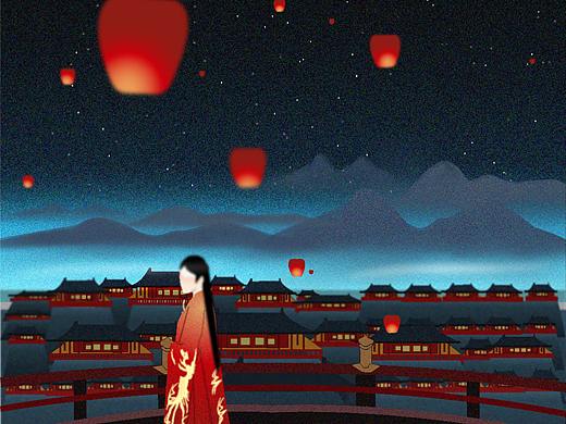 大唐不夜（个人主页-ZNDUxMDExMDA=） - 创作习作 - 站酷设计师赤野CHIYE原创素材 - 站酷ZCOOL