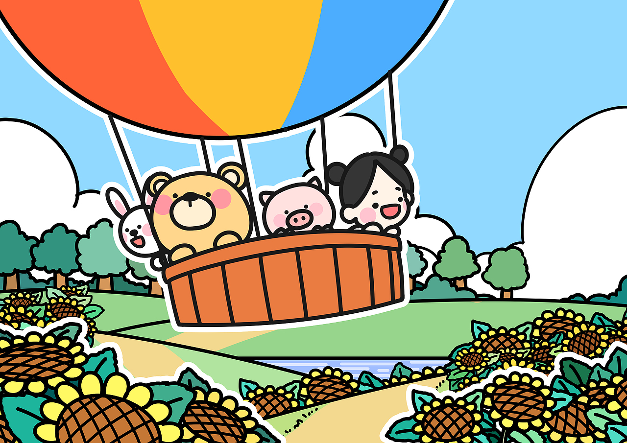 我们一起出去玩吧