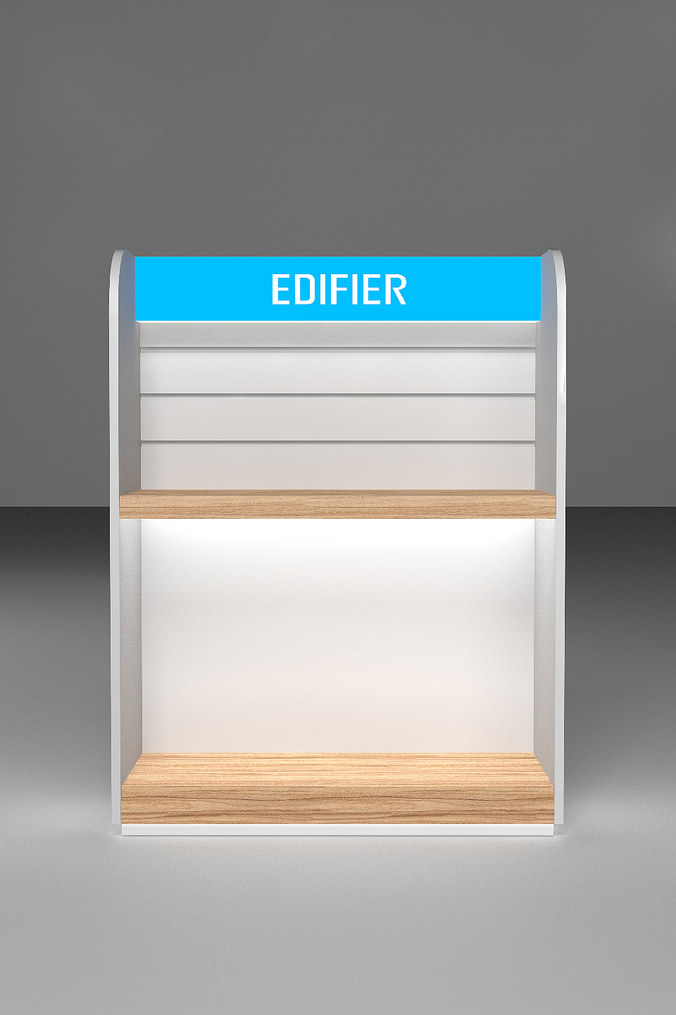 漫步者产品陈列架