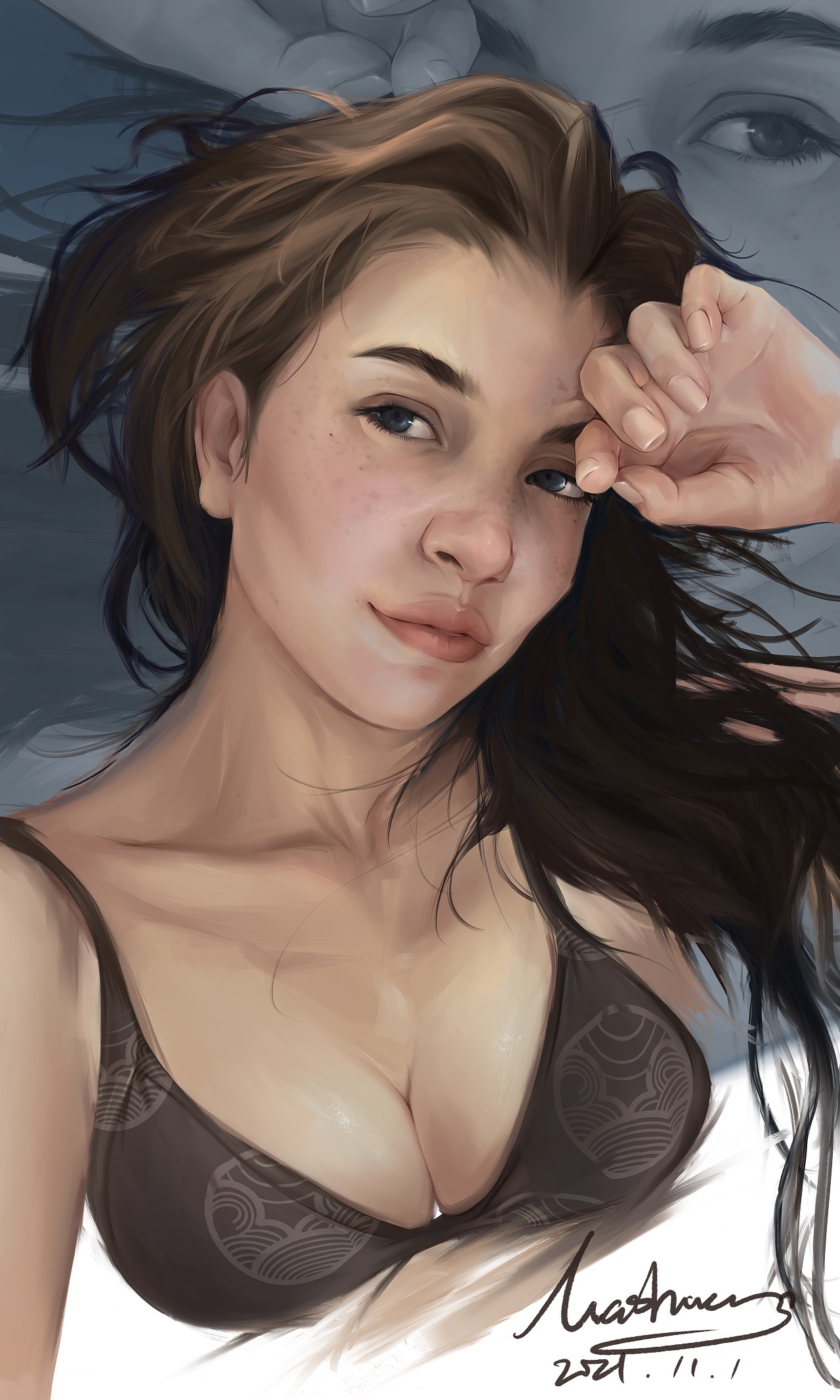你更喜欢哪一张？ iPad&procreate（图ZMjc2MTQ0MDIw） - 艺术插画 - 站酷设计师马尚ms原创素材 - 站酷ZCOOL