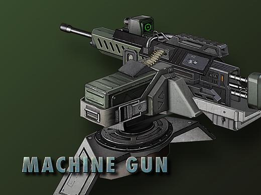 写实图标——MACHINE GUN