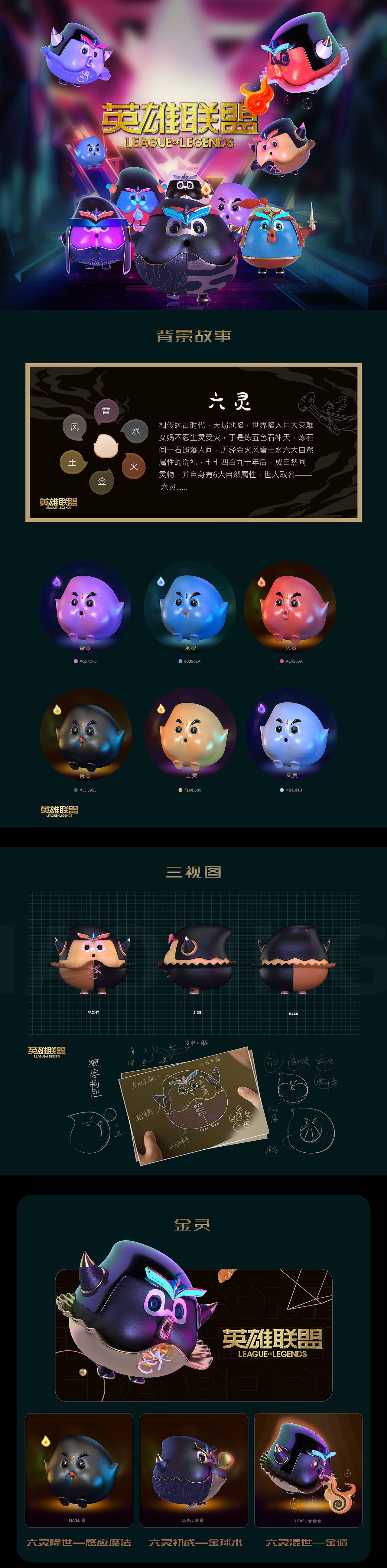 LOL云顶之弈-小小英雄-六灵