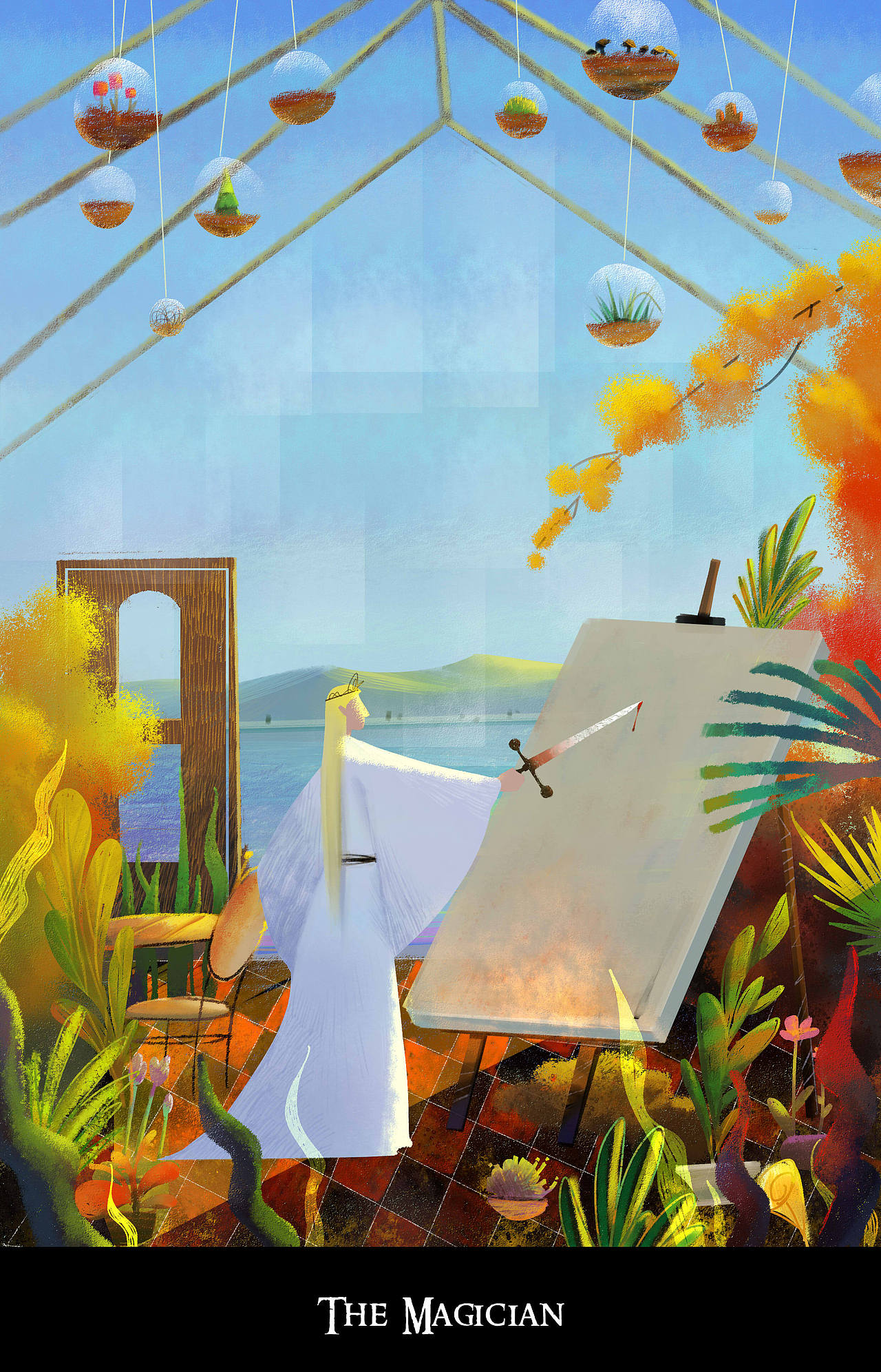 塔罗牌（图ZNTYzMDgxMDA=） - 商业插画 - 站酷设计师本王饿了原创素材 - 站酷ZCOOL