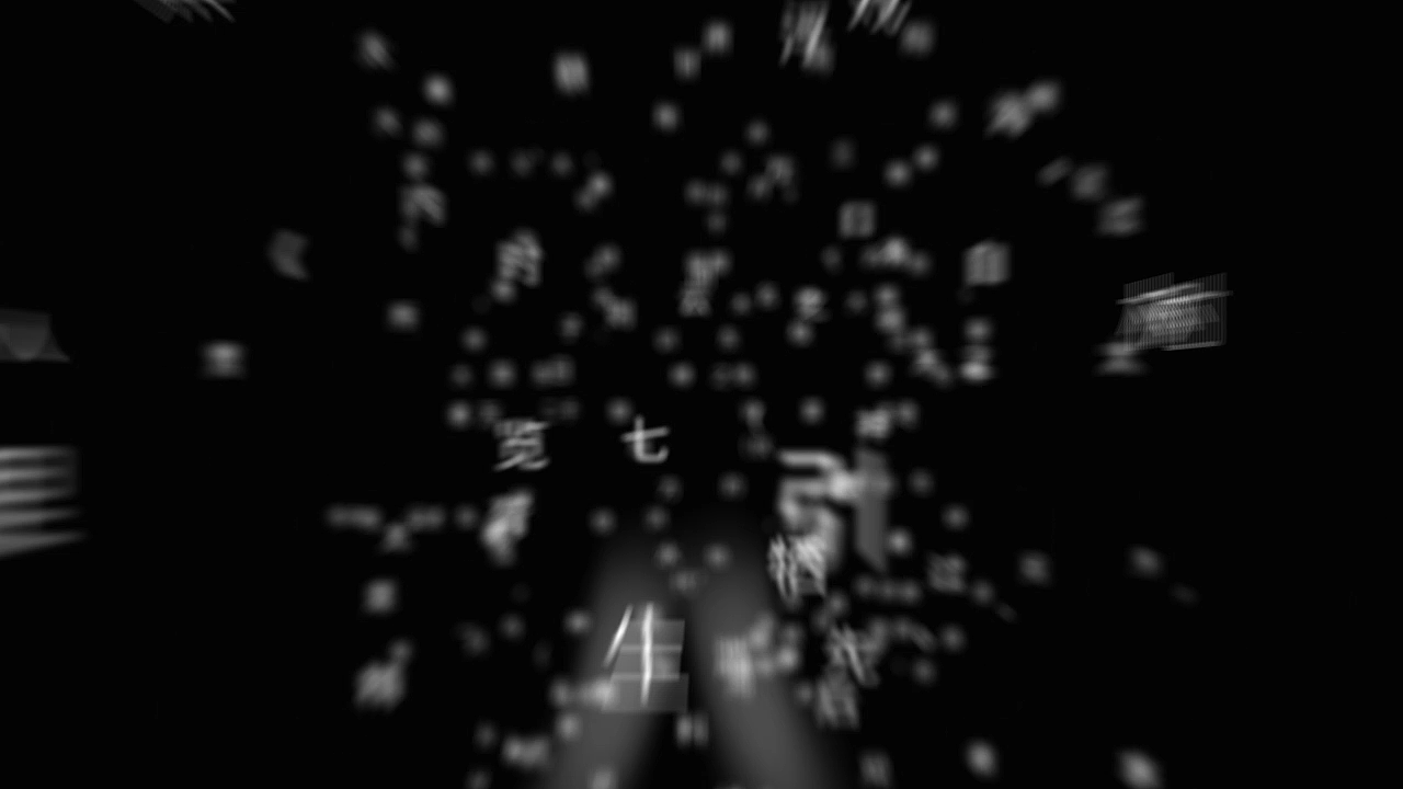 AE文字掉落汇聚练习