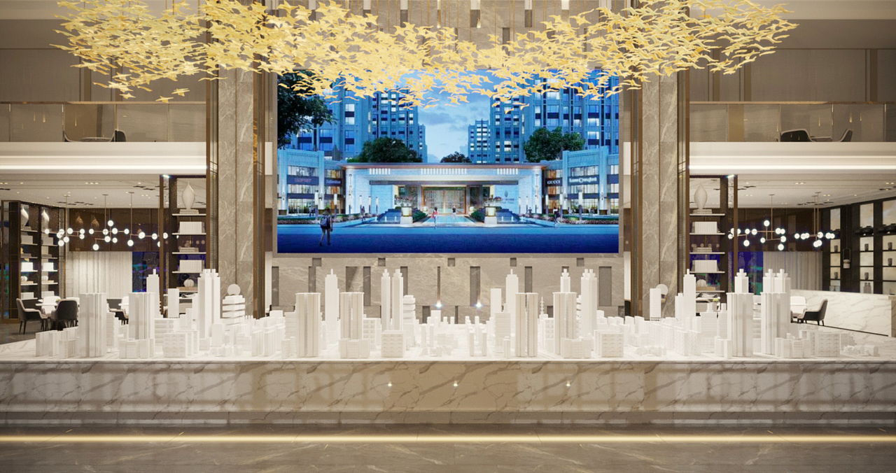 售楼部全套设计案例（图ZMjIwMTYwNzUy） - 家装设计 - 站酷设计师陈轩15956513871原创素材 - 站酷ZCOOL