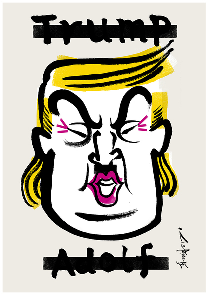 懂王真的太抽象了 - 特朗普漫画设计合辑