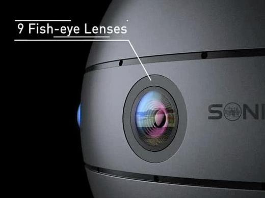 sonicam 3D音频全景相机产品动画