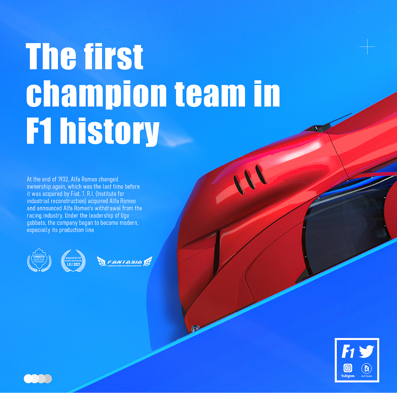 【C4D静态】阿尔法罗密欧/Alfa Romeo 8C-R Tazio 概念（图ZMjY5NDQ1Mzg4） - 机械/交通 - 站酷设计师力酷同学原创素材 - 站酷ZCOOL
