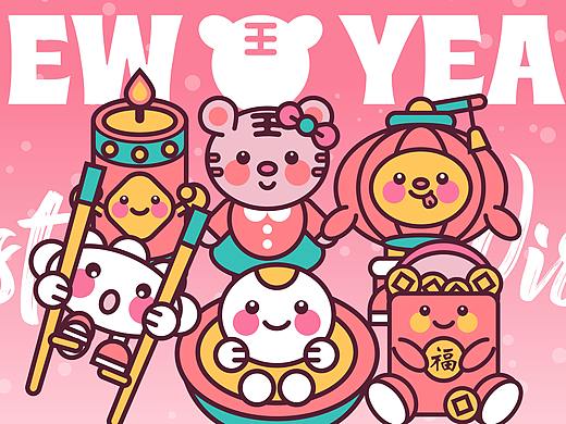 萌趣天团（个人主页-ZNTc3MDMxMzI=） - 创作习作 - 站酷设计师家有祖国花朵原创素材 - 站酷ZCOOL