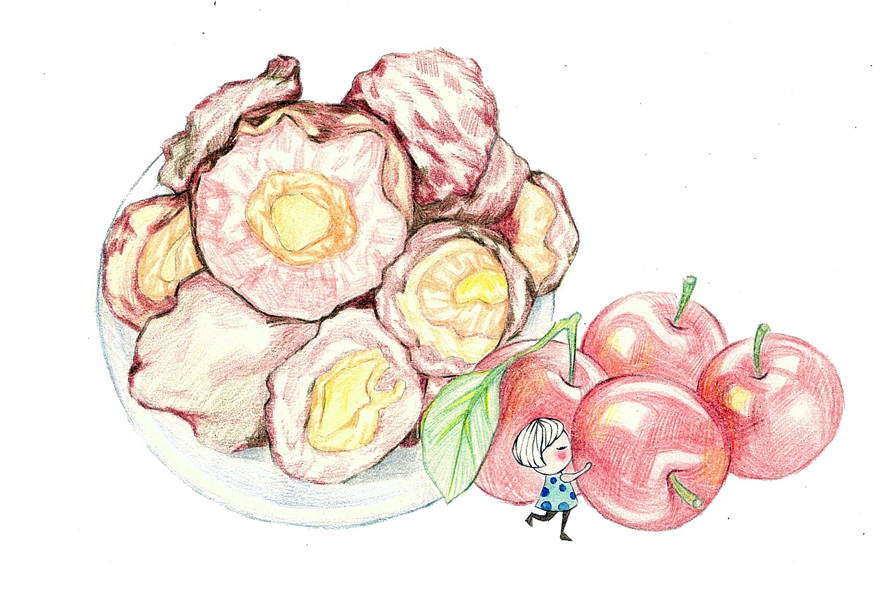 蜜饯插画