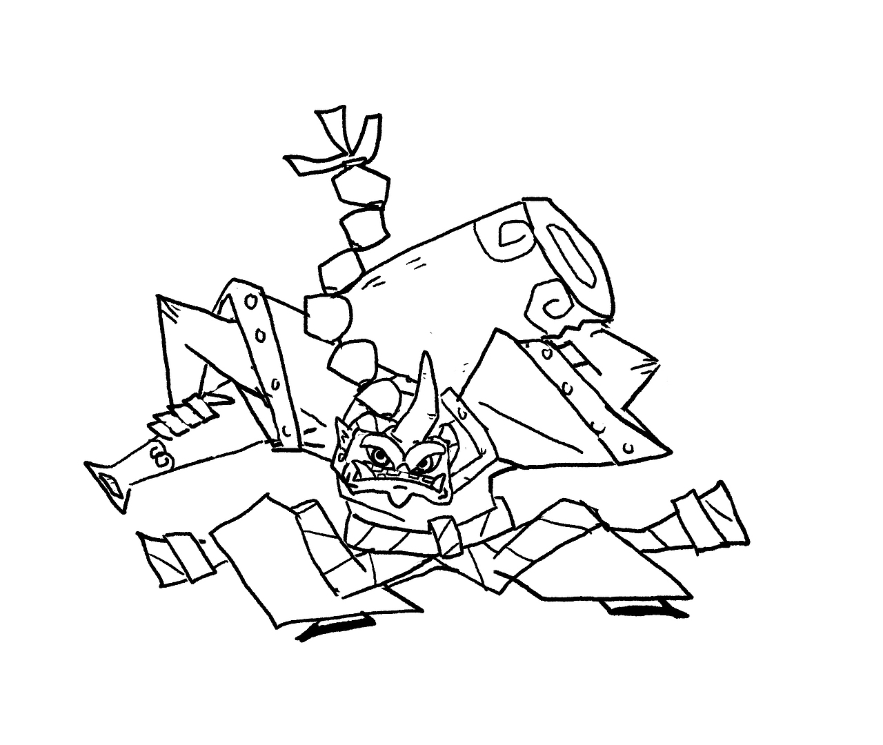 西游记——金角大王|插画|商业插画|梁原凯_原创作品-站酷(zcool)