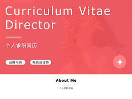 电商设计-个人简历