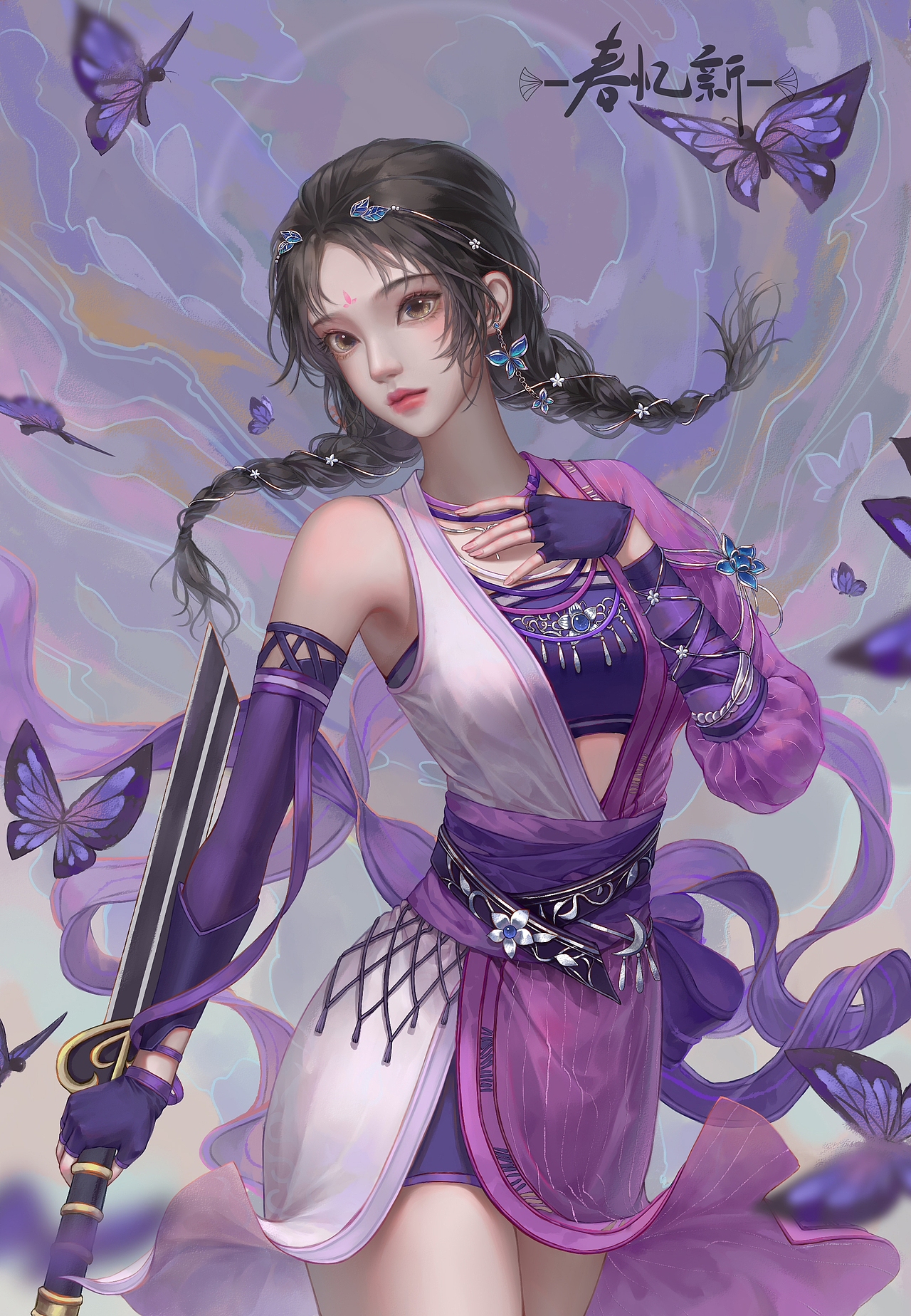 画了一些单子（图ZMzAzMDAwMzEy） - 艺术插画 - 站酷设计师春忆新原创素材 - 站酷ZCOOL