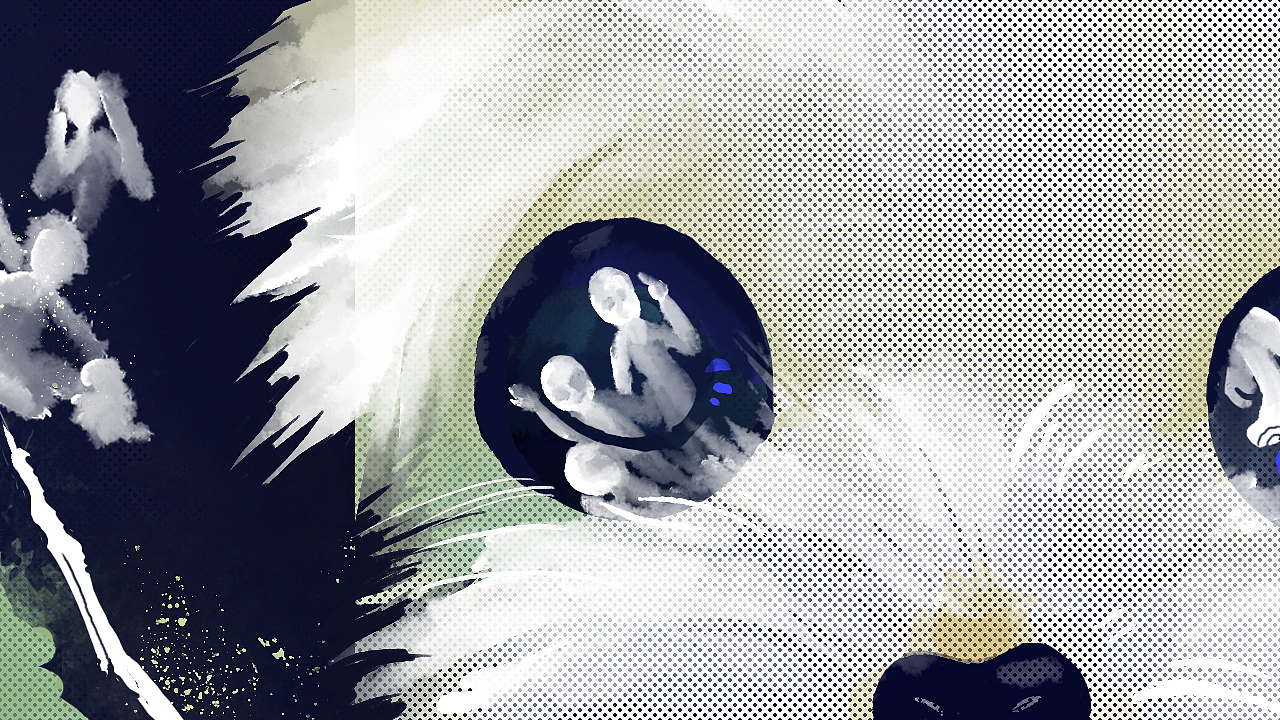 短暫的回憶（图ZMTU2NzAyODY4） - 艺术插画 - 站酷设计师括号二两原创素材 - 站酷ZCOOL