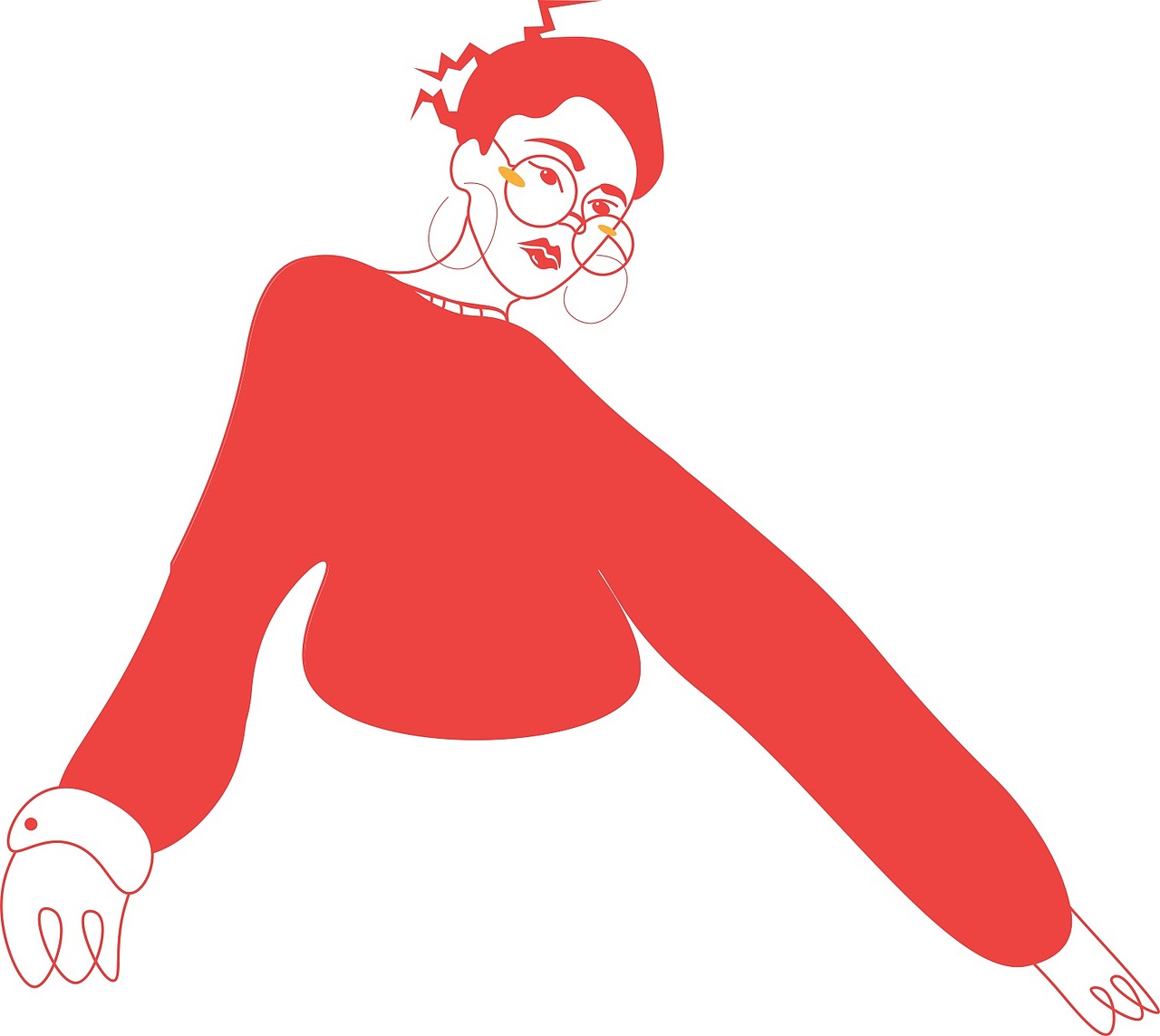 红色头发女孩儿们