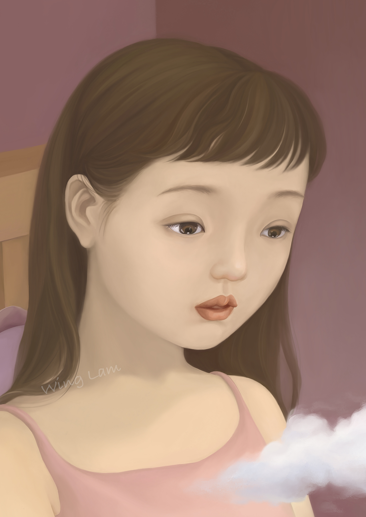 白日梦（图ZMTQ0NjA4MDM2） - 艺术插画 - 站酷设计师小林在散步原创素材 - 站酷ZCOOL