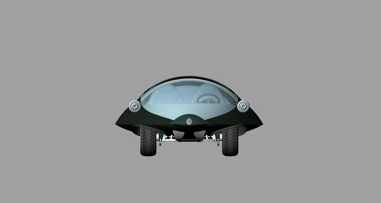 三叶虫生态仿生车