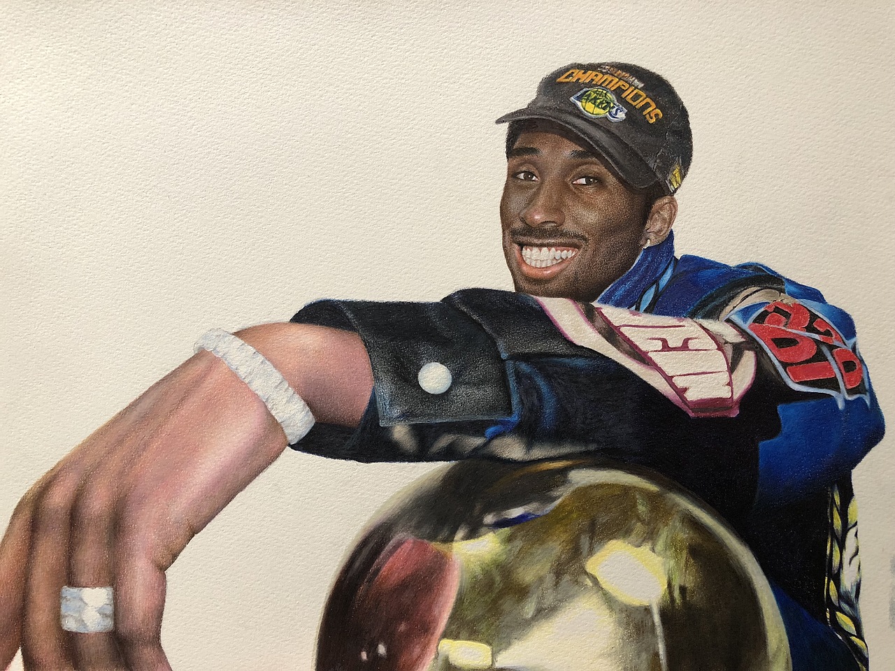 彩铅作品-科比·布莱恩特