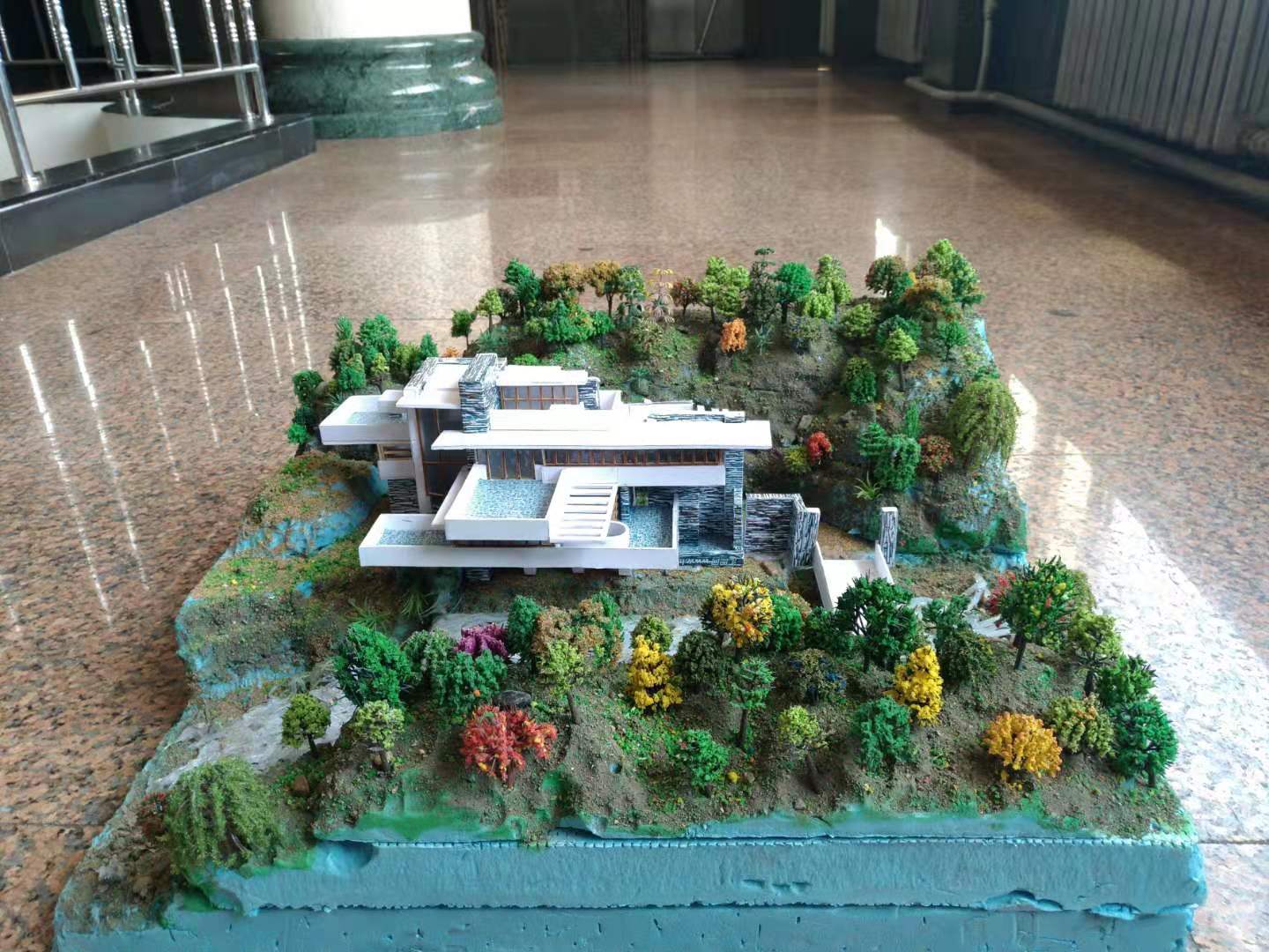 流水别墅|手工艺|其他手工|亮小胖 - 原创作品 - 站酷 (zcool)