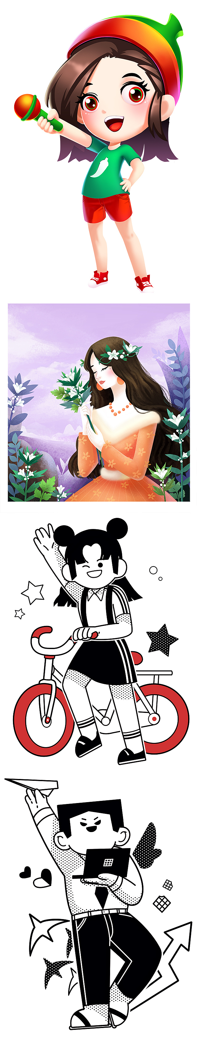 休闲零食包装IP汇总（图ZMjEzNDI0NzE2） - 商业插画 - 站酷设计师墨一一mo11原创素材 - 站酷ZCOOL