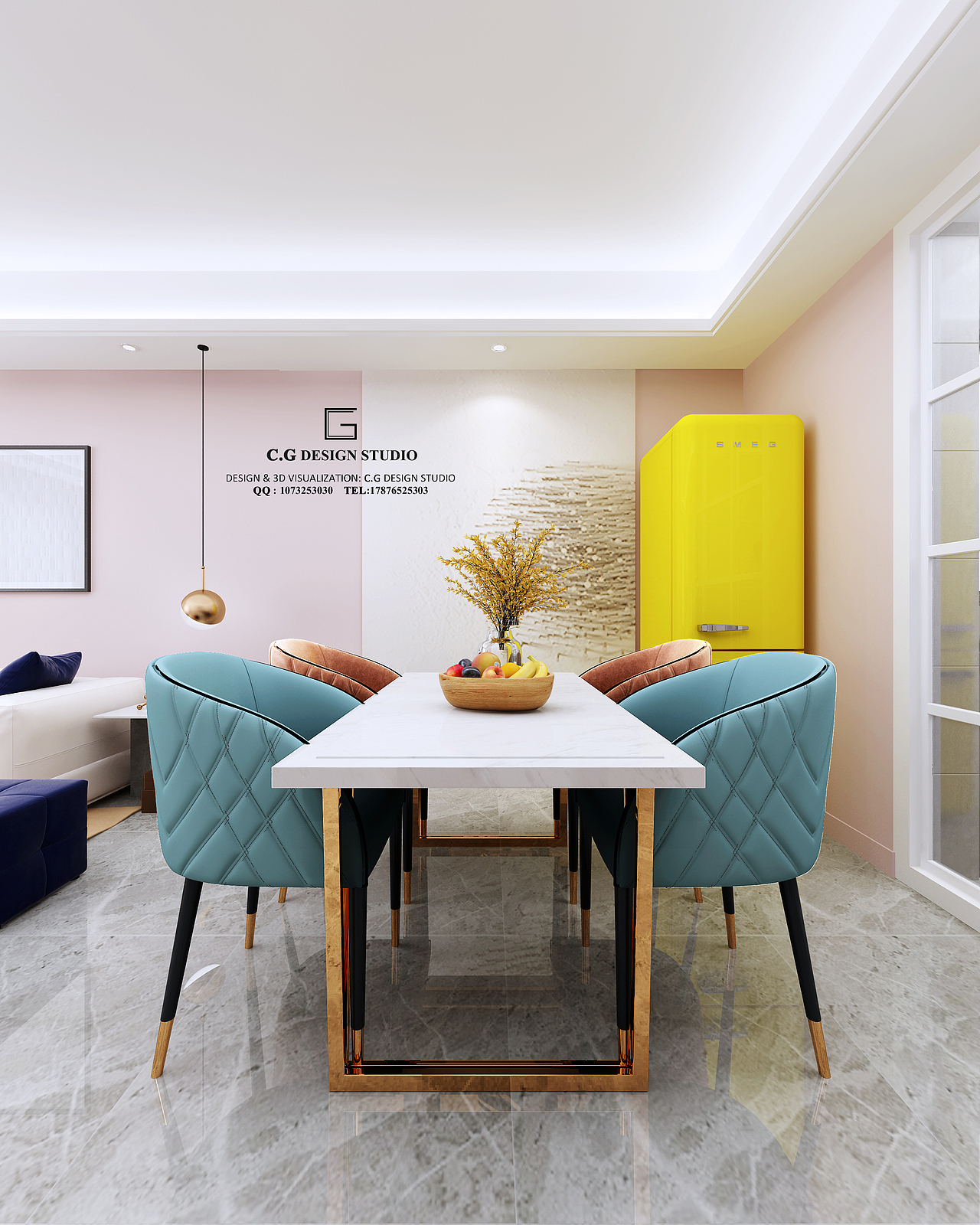 ins风小户型（图ZMTQ2NTg5ODQ4） - 家装设计 - 站酷设计师CG设计工作室原创素材 - 站酷ZCOOL